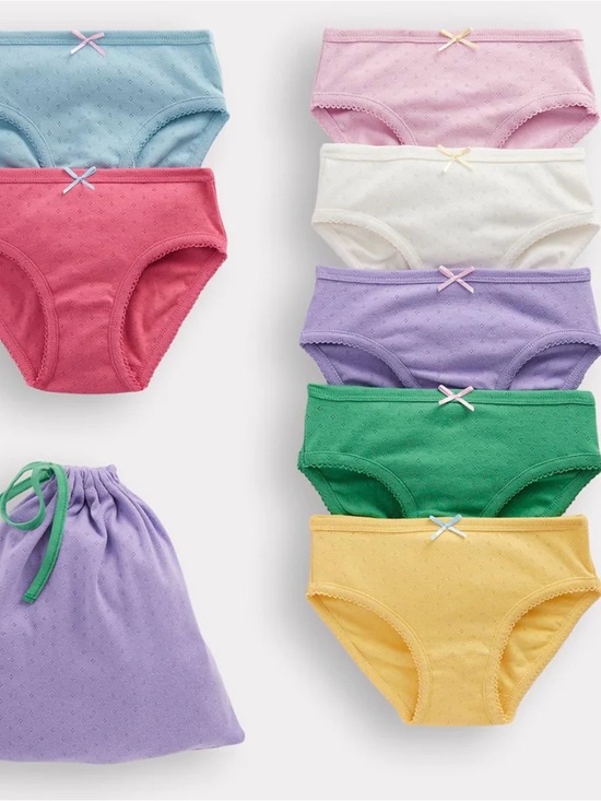 Boden Other - Boden Girls' Cotton Briefs - Purple, Green, Yellow, Pink, Blue, Red, Cream